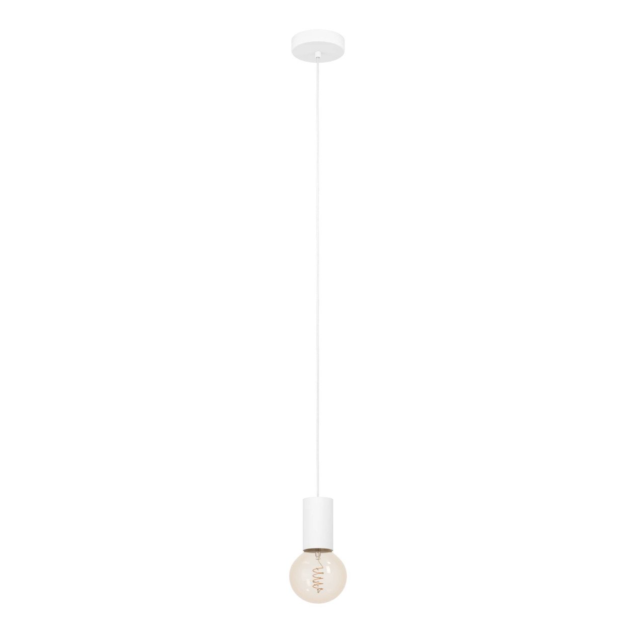 Eglo Hängeleuchte Pozueta 1 weiß 6,5 x 110 cm E27 Eglo Hängeleuchte Pozueta 1 weiß 6,5 x 110 cm E27 von EGLO