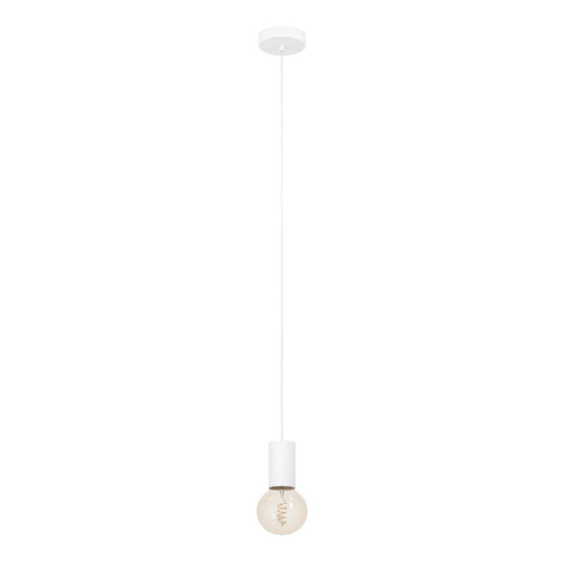 Eglo Hängeleuchte Pozueta 1 weiß 6,5 x 110 cm E27 von EGLO