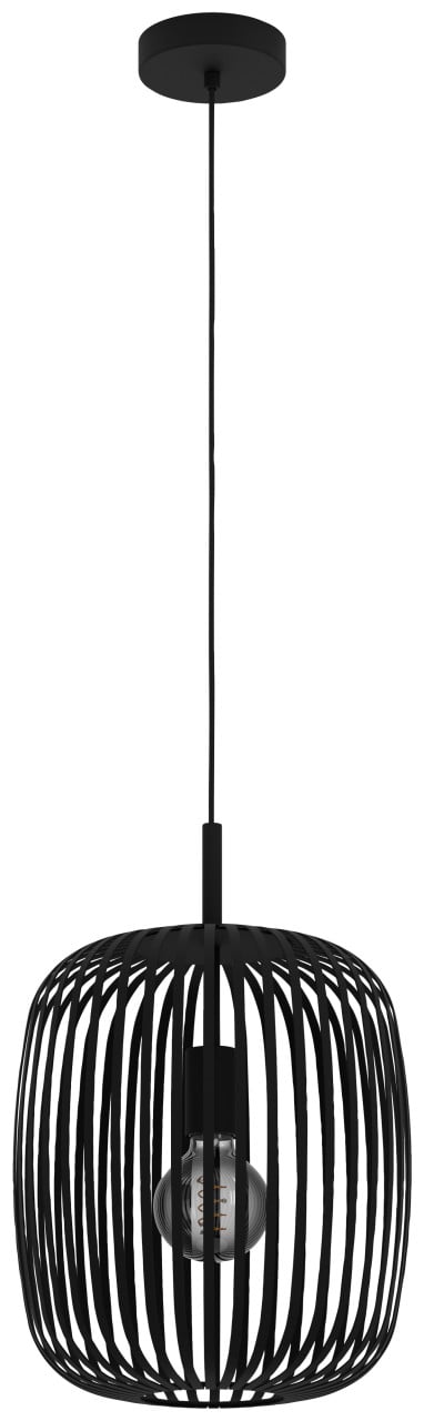 Eglo Hängeleuchte Romazzina schwarz 32,5 x 110 cm von EGLO