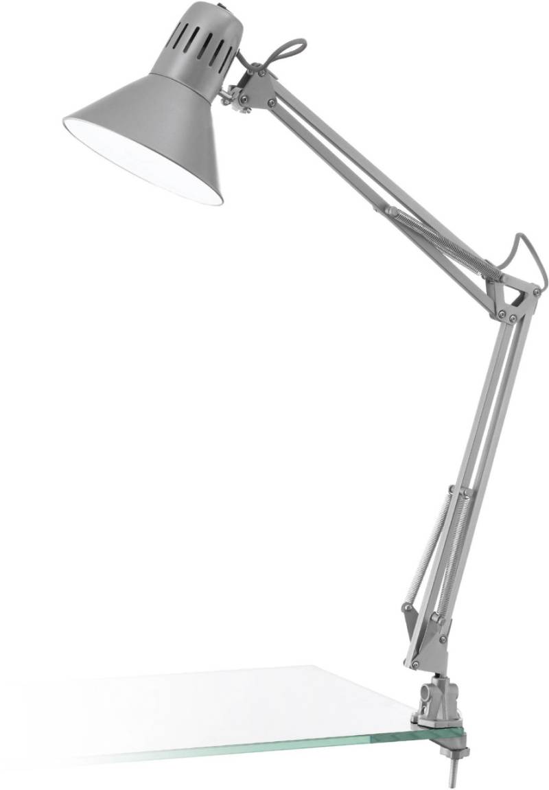 Eglo Klemm-Tischleuchte Firmo silber 73 cm E27 von EGLO