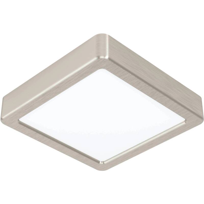Eglo LED Aufbauleuchte Fueva 5 Nickel-Warmweiß matt eckig 11 W von EGLO