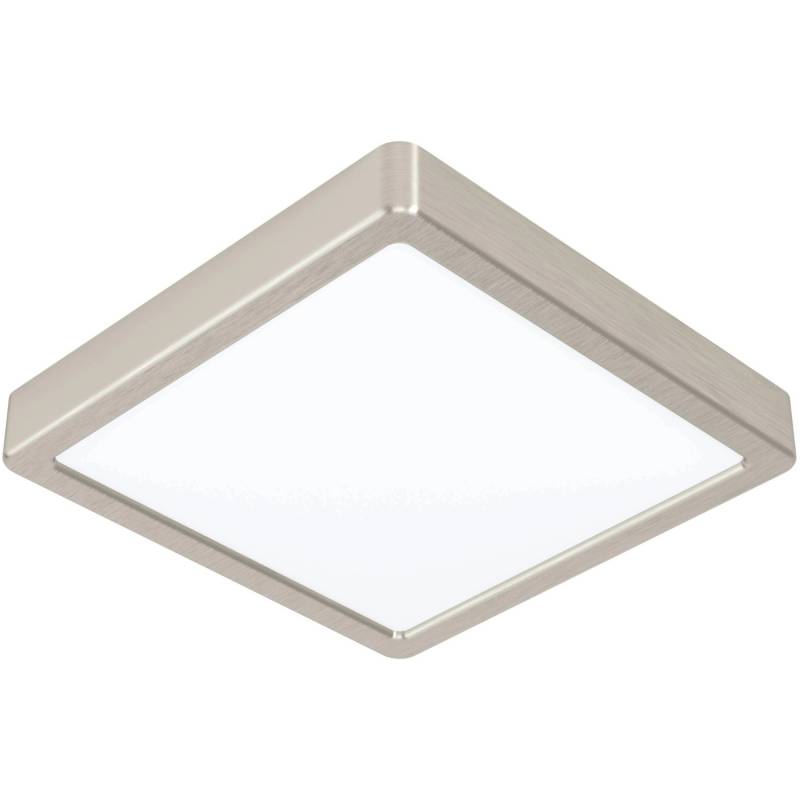 Eglo LED Aufbauleuchte Fueva 5 Nickel-Warmweiß matt eckig 17 W von EGLO