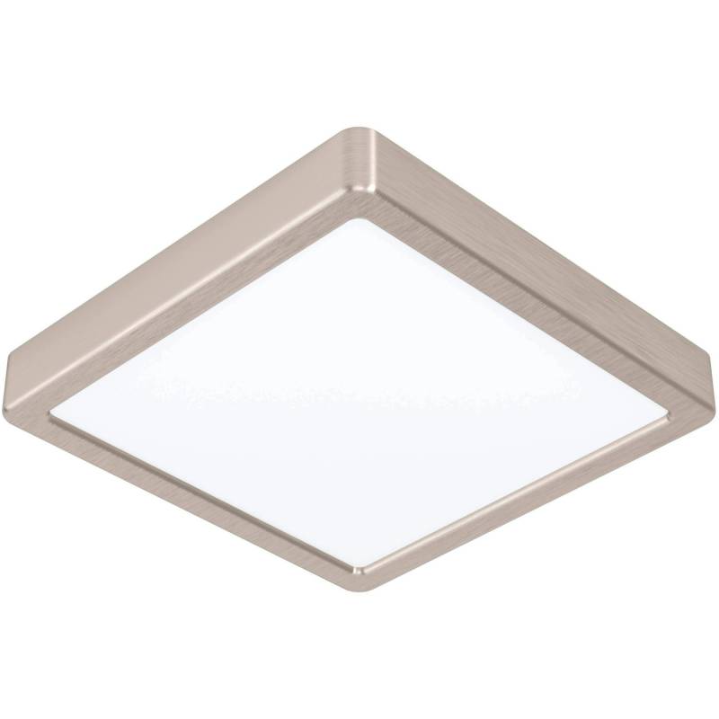 Eglo LED Aufbauleuchte Fueva 5 Weiß-Nickel matt eckig 17 W von EGLO
