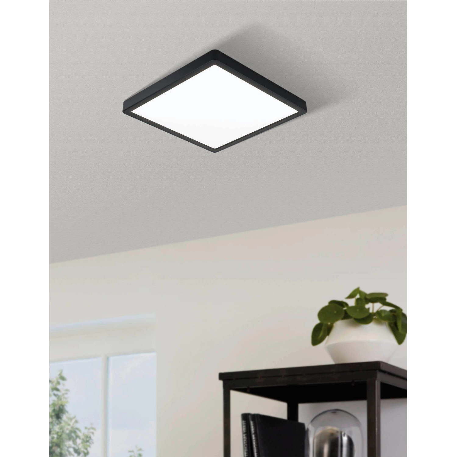 Eglo LED Aufbauleuchte Fueva 5 Weiß-Schwarz eckig 17 W Eglo LED Aufbauleuchte Fueva 5 Weiß-Schwarz eckig 17 W von EGLO