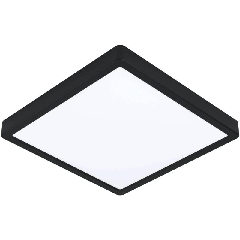 Eglo LED-Aufbauleuchte Zigbee Fueva-Z Eckig Weiß Schwarz 19,5 W von EGLO