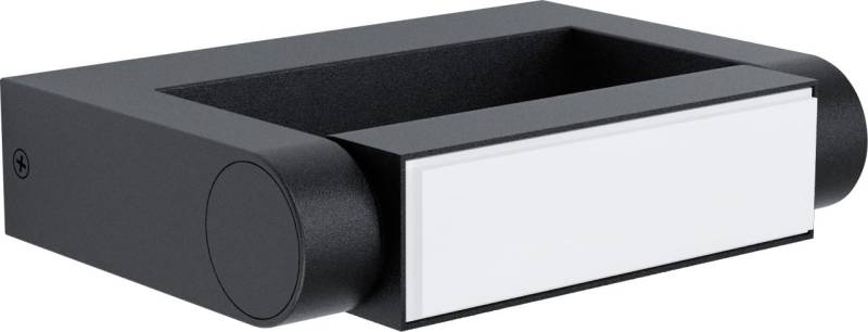 Eglo Led Außen-Wandleuchte Brianza schwarz warmweiß von EGLO