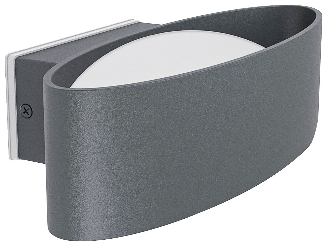 Eglo LED Außen-Wandleuchte Chinoa schwarz 27 x 7,5 cm Up- & Downlight von EGLO