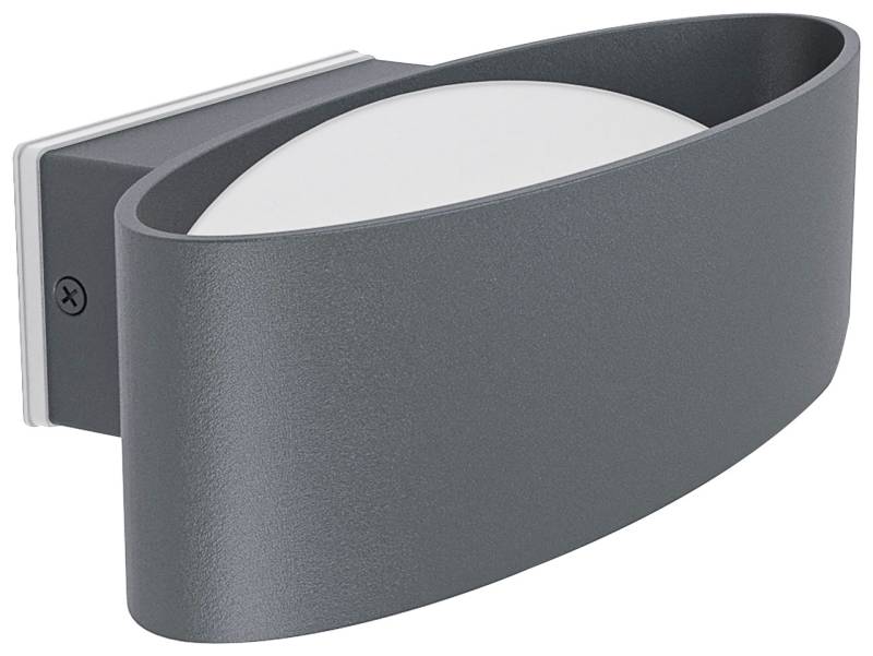Eglo LED Außen-Wandleuchte Chinoa schwarz 27 x 7,5 cm Up- & Downlight von EGLO