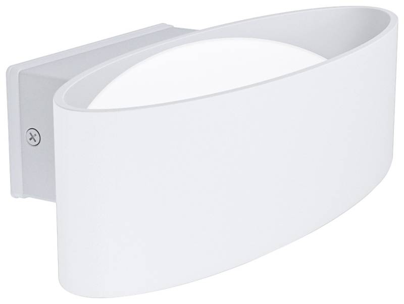 Eglo LED Außen-Wandleuchte Chinoa weiß 27 x 7,5 cm Up- & Downlight von EGLO