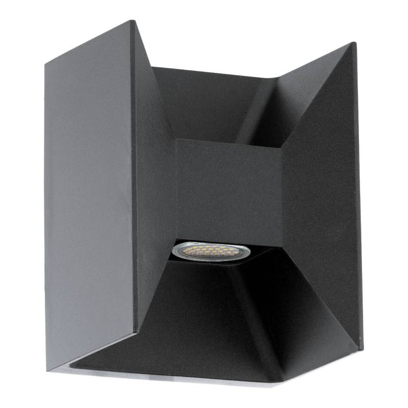Eglo LED Außen-Wandleuchte Morino 18 cm x 14 cm Anthrazit von EGLO
