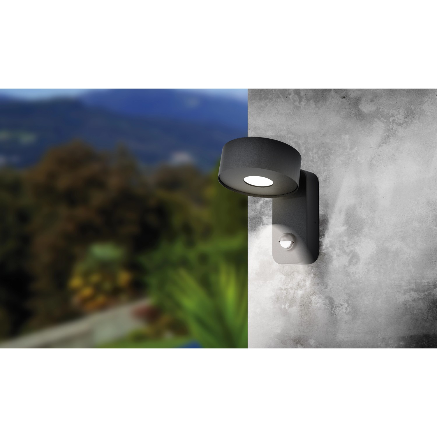 Eglo LED-Außenwandleuchte 6 W 600 lm Schwarz/Transparent Eglo LED-Außenwandleuchte 6 W 600 lm Schwarz/Transparent von EGLO