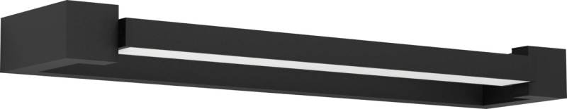 Eglo LED Badezimmer Lampe Gemiliana schwarz weiß 45 x 4 x 10 cm von EGLO