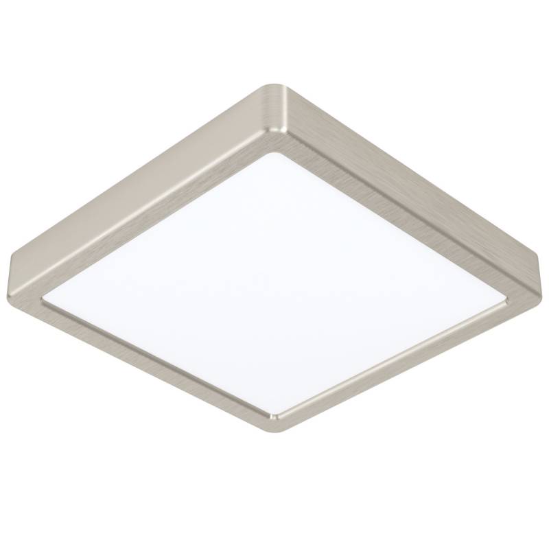 Eglo Connect LED Aufbauleuchte Fueva-Z nickel-matt 21 x 21 cm Smart Home von Eglo Connect