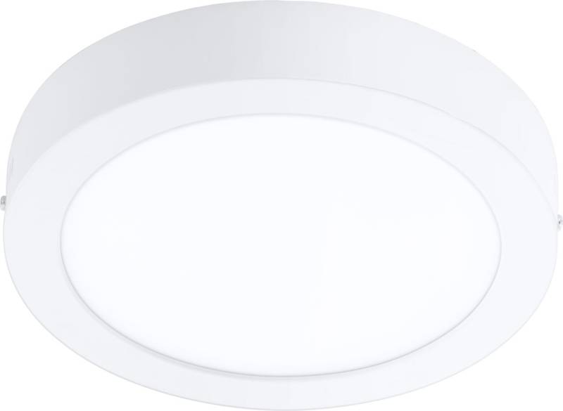 Eglo Connect LED Aufbauleuchte Fueva-Z weiß Ø 21 cm dimmbar, Smart Home von Eglo Connect