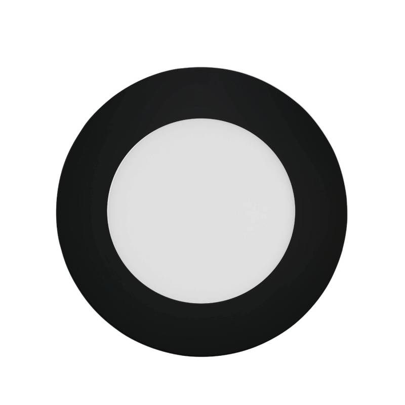 Eglo LED-CCT-Einbauspot Fueva-Z Ø 11,7 cm Schwarz von EGLO