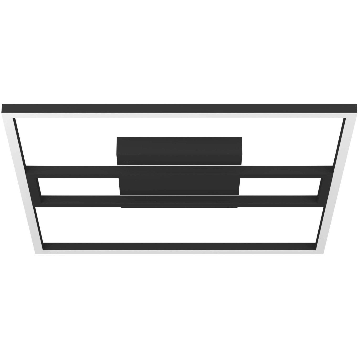Eglo LED-Deckenleuchte Calagrano-Z CCT 45 cm x 5 cm x 45 cm Schwarz-Weiss Eglo LED-Deckenleuchte Calagrano-Z CCT 45 cm x 5 cm x 45 cm Schwarz-Weiss von EGLO