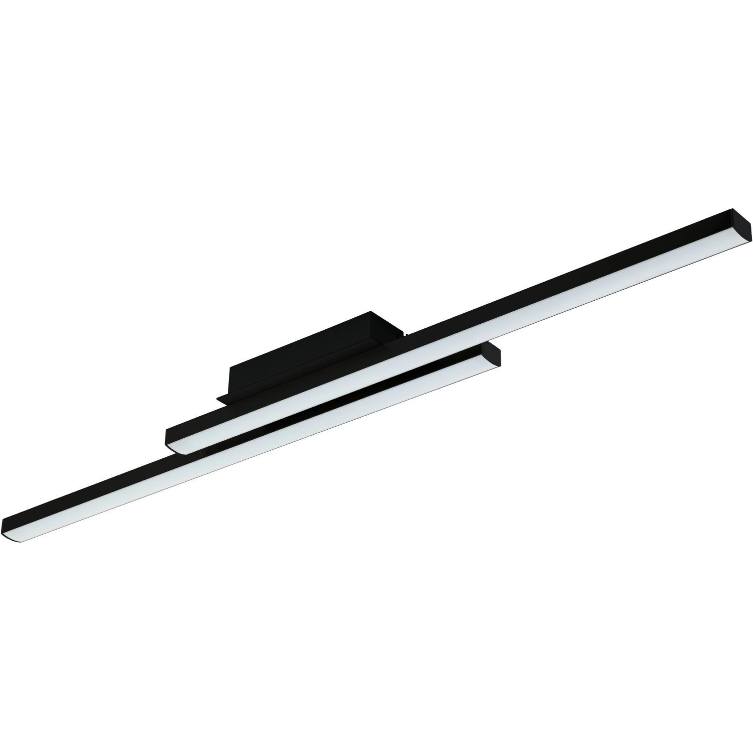Eglo LED-Deckenleuchte Fraioli-Z 2-flammig Schwarz Weiß Eglo LED-Deckenleuchte Fraioli-Z 2-flammig Schwarz Weiß von EGLO