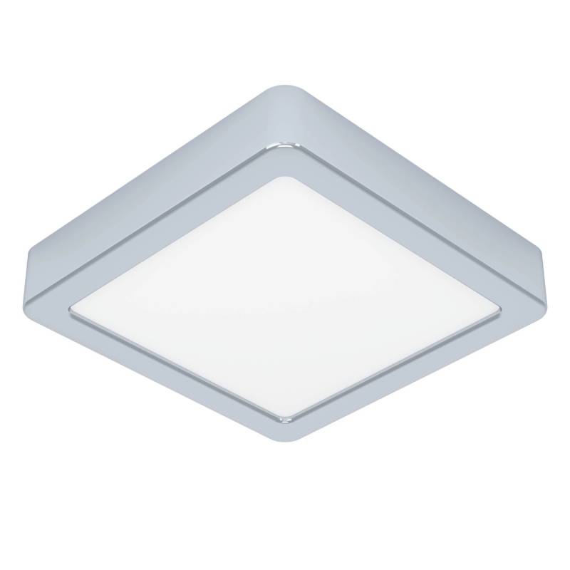 Eglo LED-Deckenleuchte Fueva 5 Chrom 3.000K 16 cm x 16 cm von EGLO