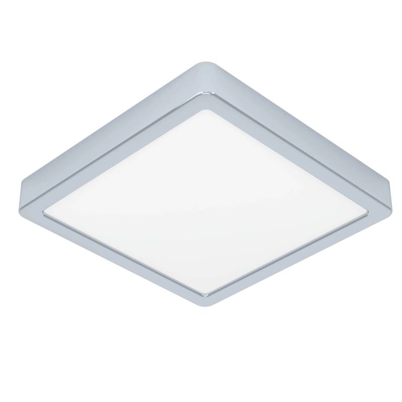Eglo LED-Deckenleuchte Fueva 5 Chrom 3.000K 21 cm x 21 cm von EGLO