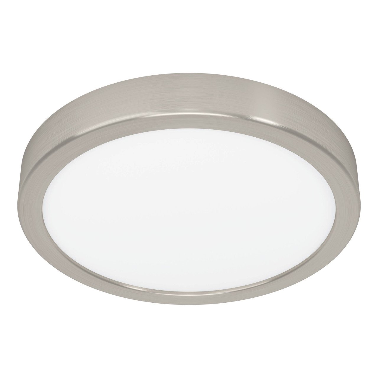 Eglo LED Deckenleuchte Fueva 6-Z nickel matt Ø 21 x 3 cm RGB dimmbar von EGLO