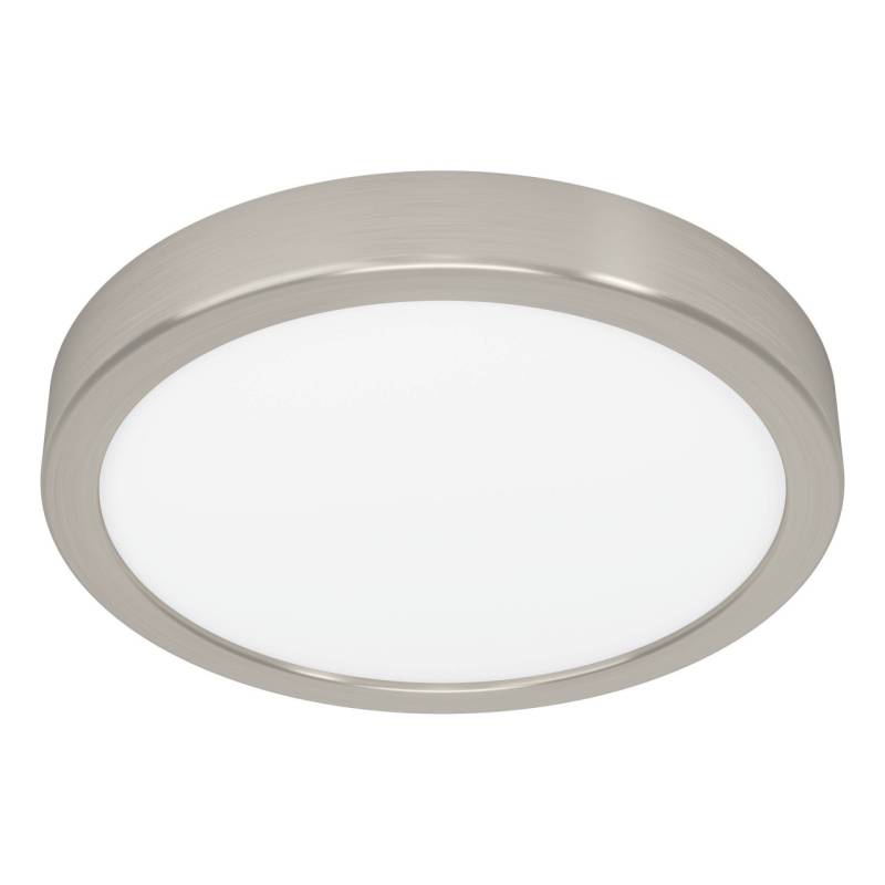 Eglo LED Deckenleuchte Fueva 6-Z nickel matt Ø 21 x 3 cm RGB dimmbar von EGLO