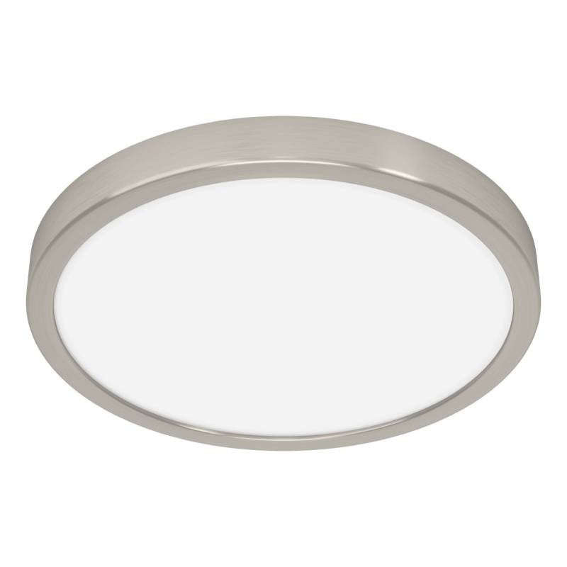 Eglo LED Deckenleuchte Fueva 6-Z nickel matt Ø 28 x 3 cm RGB dimmbar von EGLO