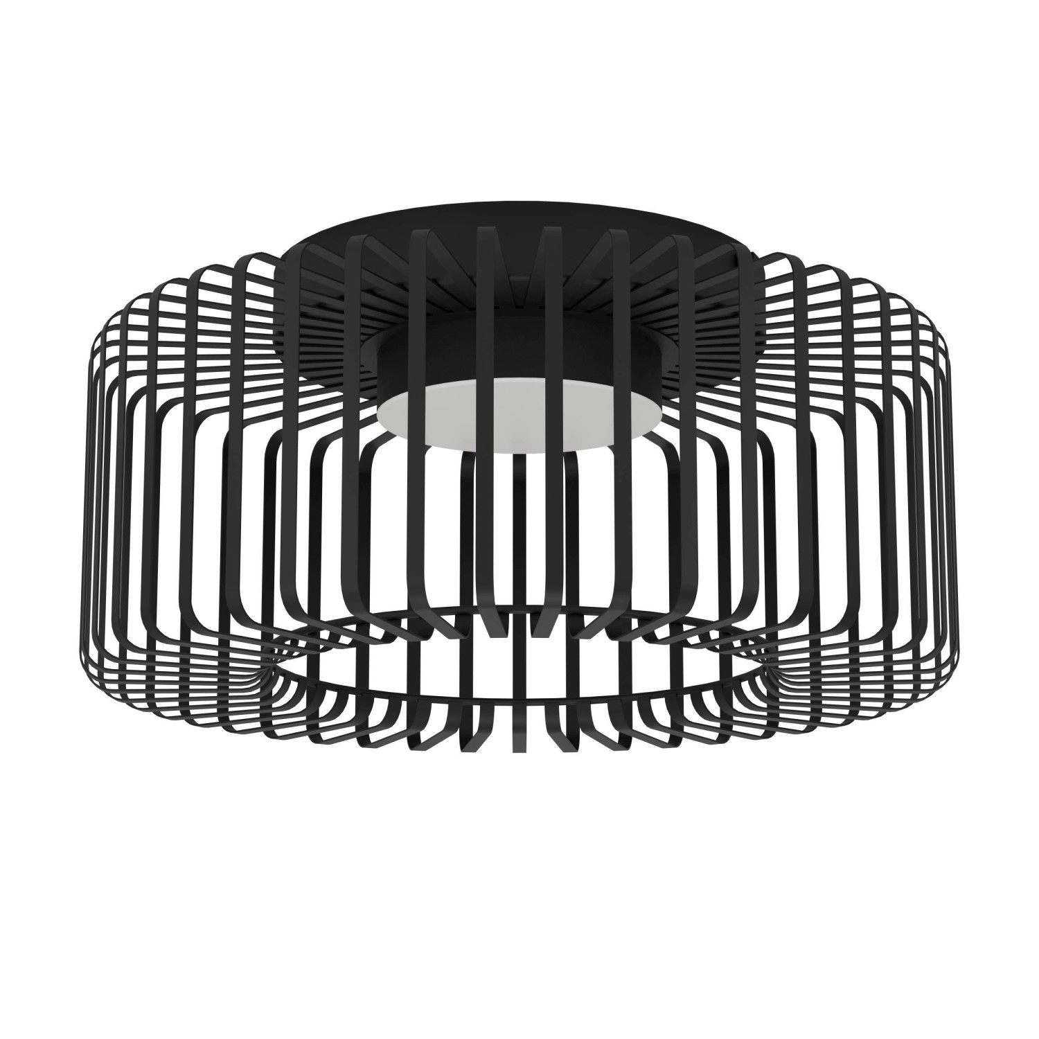 Eglo LED-Deckenleuchte Ginestrone-Z RGB/CCT Ø 46 cm Schwarz - Weiß Eglo LED-Deckenleuchte Ginestrone-Z RGB/CCT Ø 46 cm Schwarz - Weiß von EGLO