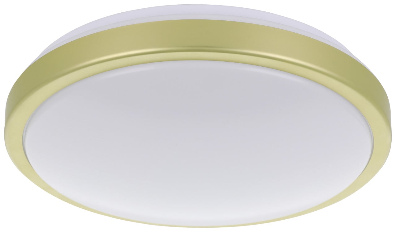 Eglo LED Deckenleuchte Lezuza weiß messing Ø 32,5 cm von EGLO