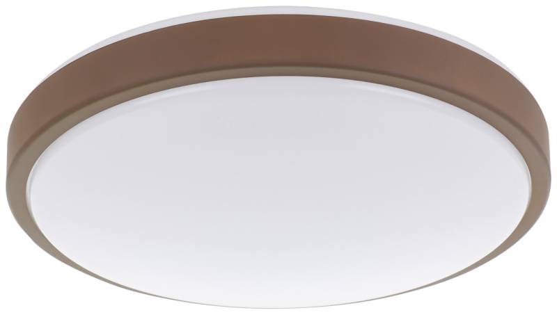 Eglo LED Deckenleuchte Lezuza weiß mokka Ø 32,5 cm von EGLO