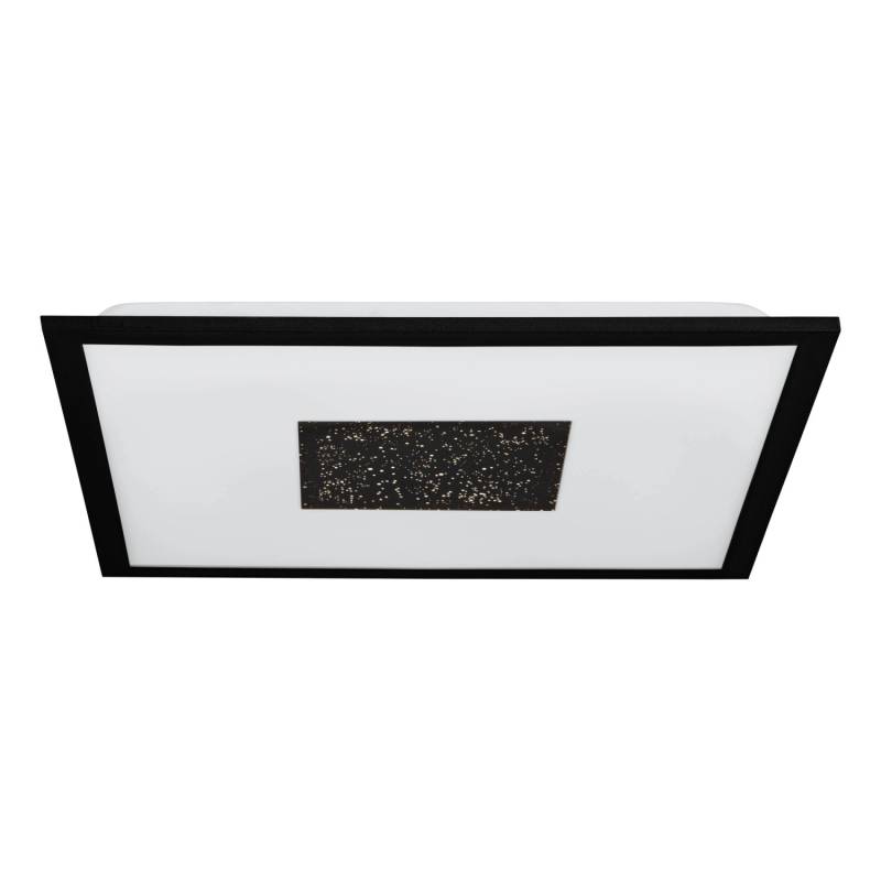 Eglo LED-Deckenleuchte Marmorata 44,5 cm x 44,5 cm Schwarz-Weiß von EGLO