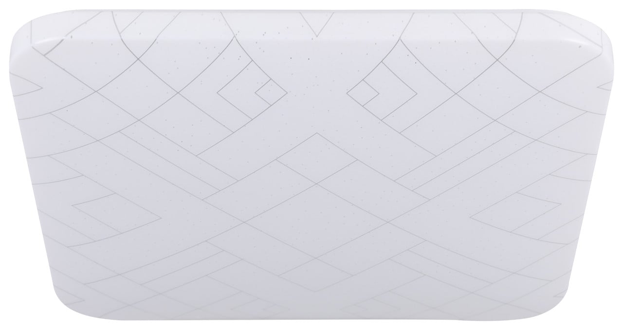 Eglo LED Deckenleuchte Rende weiß silber 38 x 38 cm von EGLO