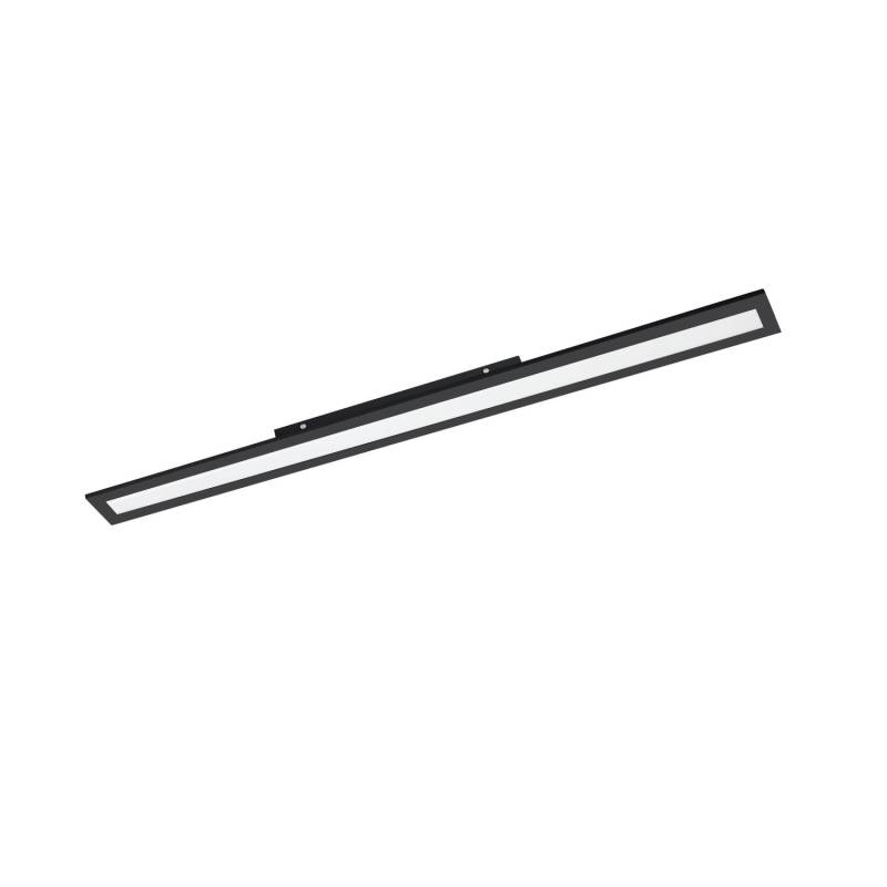 Eglo LED-Deckenleuchte Salobrena-Z CCT 120 cm x 10 cm Schwarz - Weiß von EGLO