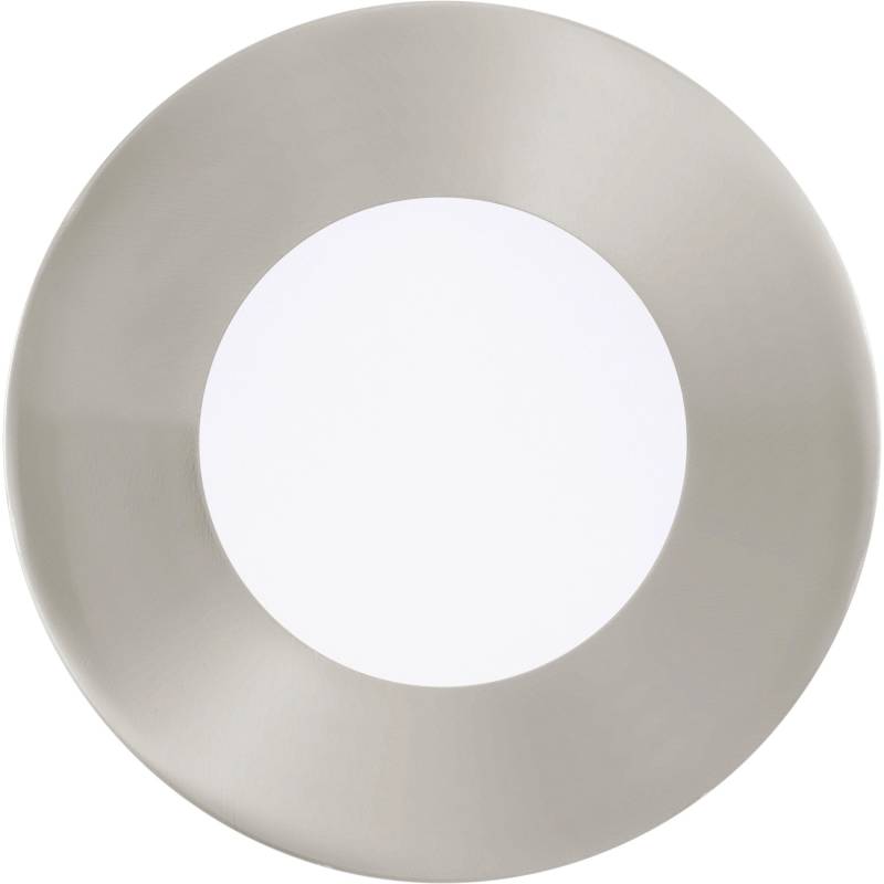 Eglo LED-Einbauleuchte 3er-Set Fueva 1 Nickel matt Ø 8,5 cm Warmweiß von EGLO