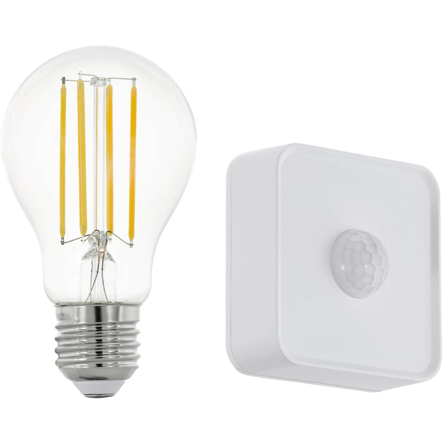 Eglo LED Leuchtmittel A60 Neutralweiß Set 1 Stk. E27 und Sensor 6 Filament Eglo LED Leuchtmittel A60 Neutralweiß Set 1 Stk. E27 und Sensor 6 Filament von EGLO
