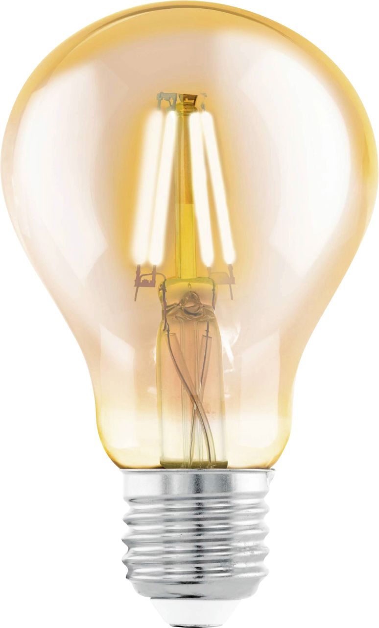 Eglo LED Leuchtmittel A75 E27 Birnenform 4 W warmweiß amber von EGLO