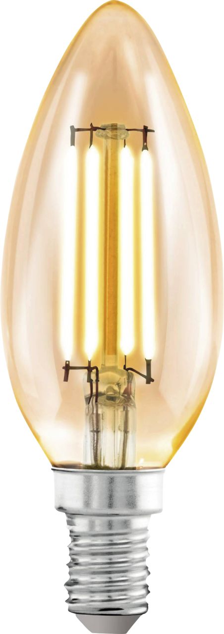 Eglo LED Leuchtmittel C35 E14 Kerzenform 4 W warmweiß amber von EGLO