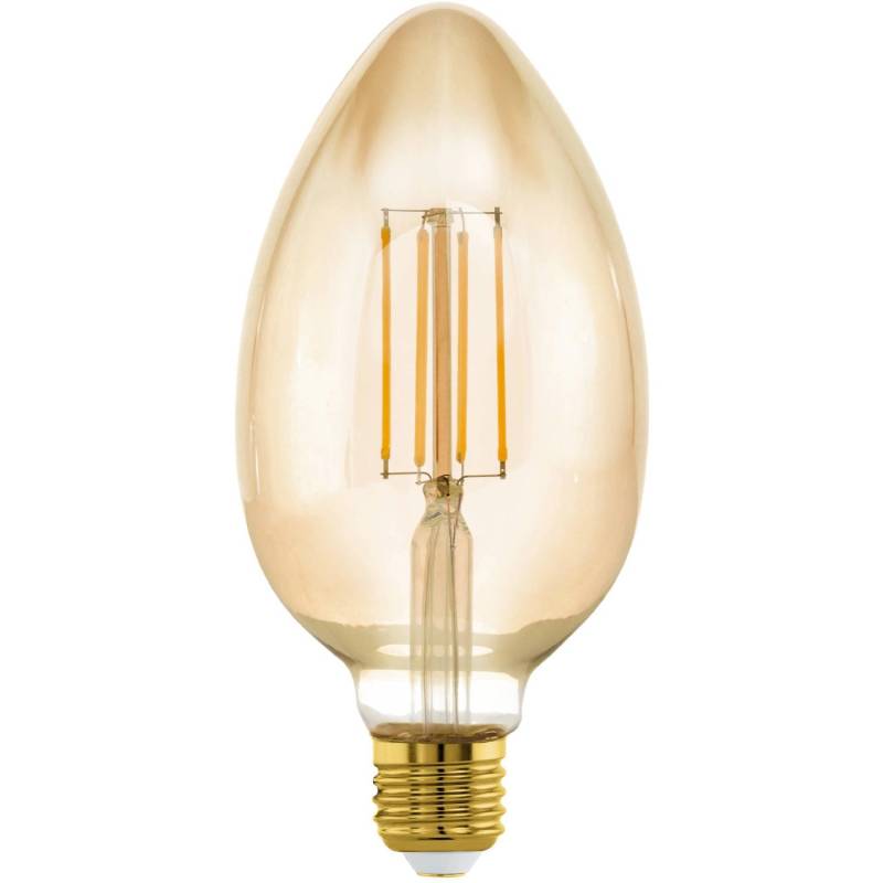 Eglo LED-Leuchtmittel E27 Kerzenform 4,5 W Extrawarm 470 lm 17 x 8 cm (H x Ø) von EGLO