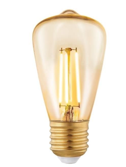 Eglo LED Leuchtmittel Edison ST64 E27 3,5W amber von EGLO