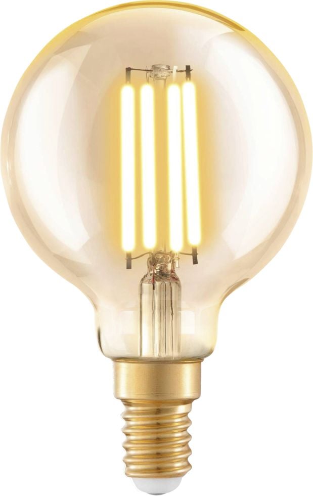 Eglo LED Leuchtmittel G60 E14 Globeform 4 W warmweiß amber von EGLO