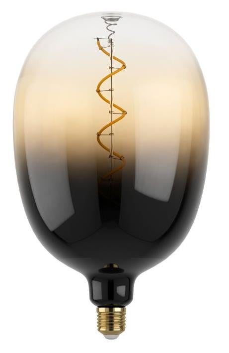 Eglo LED Leuchtmittel Oval E27 4W schwarz-braun von EGLO