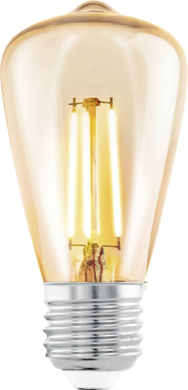 Eglo LED Leuchtmittel ST48 E27 Edisonform 4 W warmweiß amber von EGLO