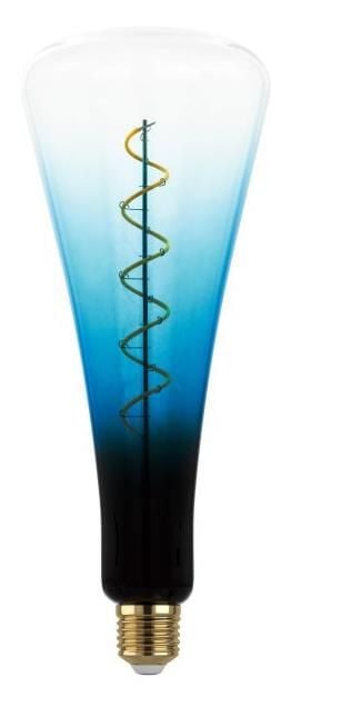 Eglo LED Leuchtmittel Zylinder E27 4W schwarz-blau von EGLO