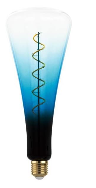 Eglo LED Leuchtmittel Zylinder E27 4W schwarz-blau von EGLO
