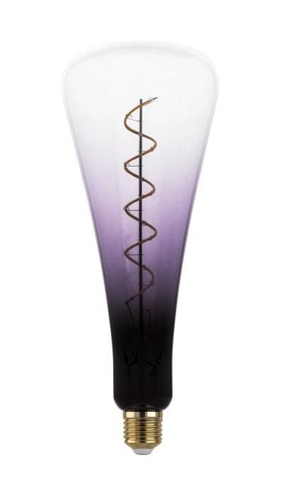 Eglo LED Leuchtmittel Zylinder E27 4W schwarz-violett von EGLO