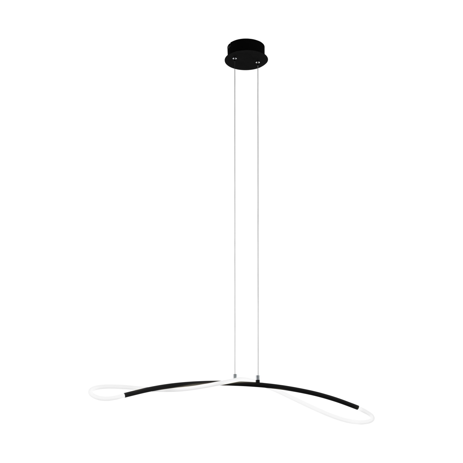 Eglo LED-Pendelleuchte Egidonella Schwarz-Weiß Eglo LED-Pendelleuchte Egidonella Schwarz-Weiß von EGLO