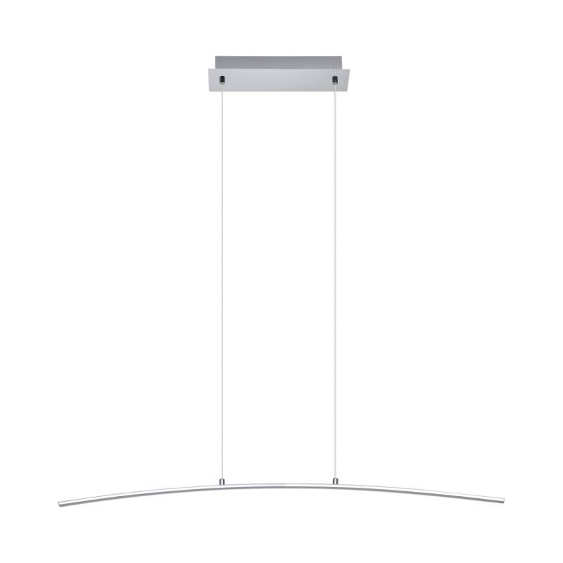 Eglo LED Pendelleuchte Lasana chrom 90 cm warmweiß von EGLO