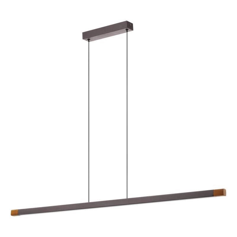 Eglo LED-Pendelleuchte Lisciana Grau 110 cm x 126 cm von EGLO
