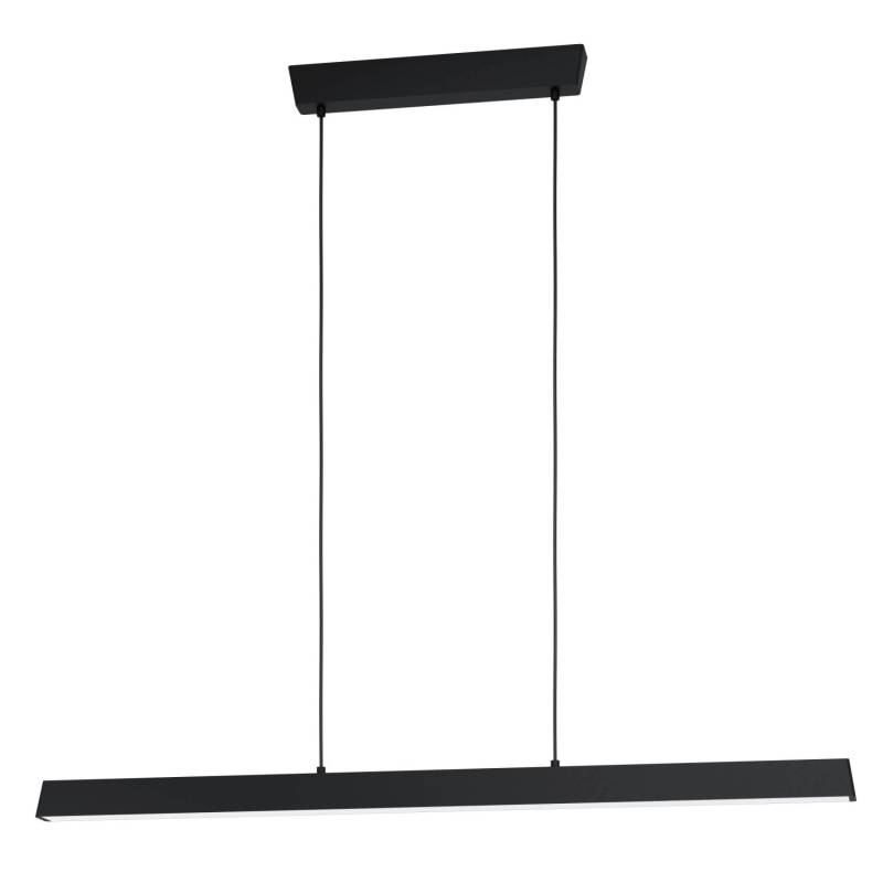 Eglo LED-Pendelleuchte Simolaris-Z RGB/CCT 112,4 cm x 12,4 cm Schwarz - Weiß von EGLO
