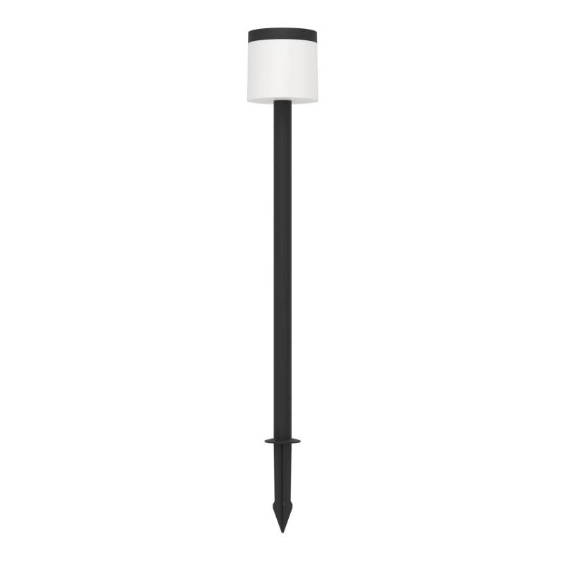 Eglo LED-Solar-Erdspieß Pantete mit Sensor 115 cm x Ø 17,5 cm Schwarz-Weiß von EGLO