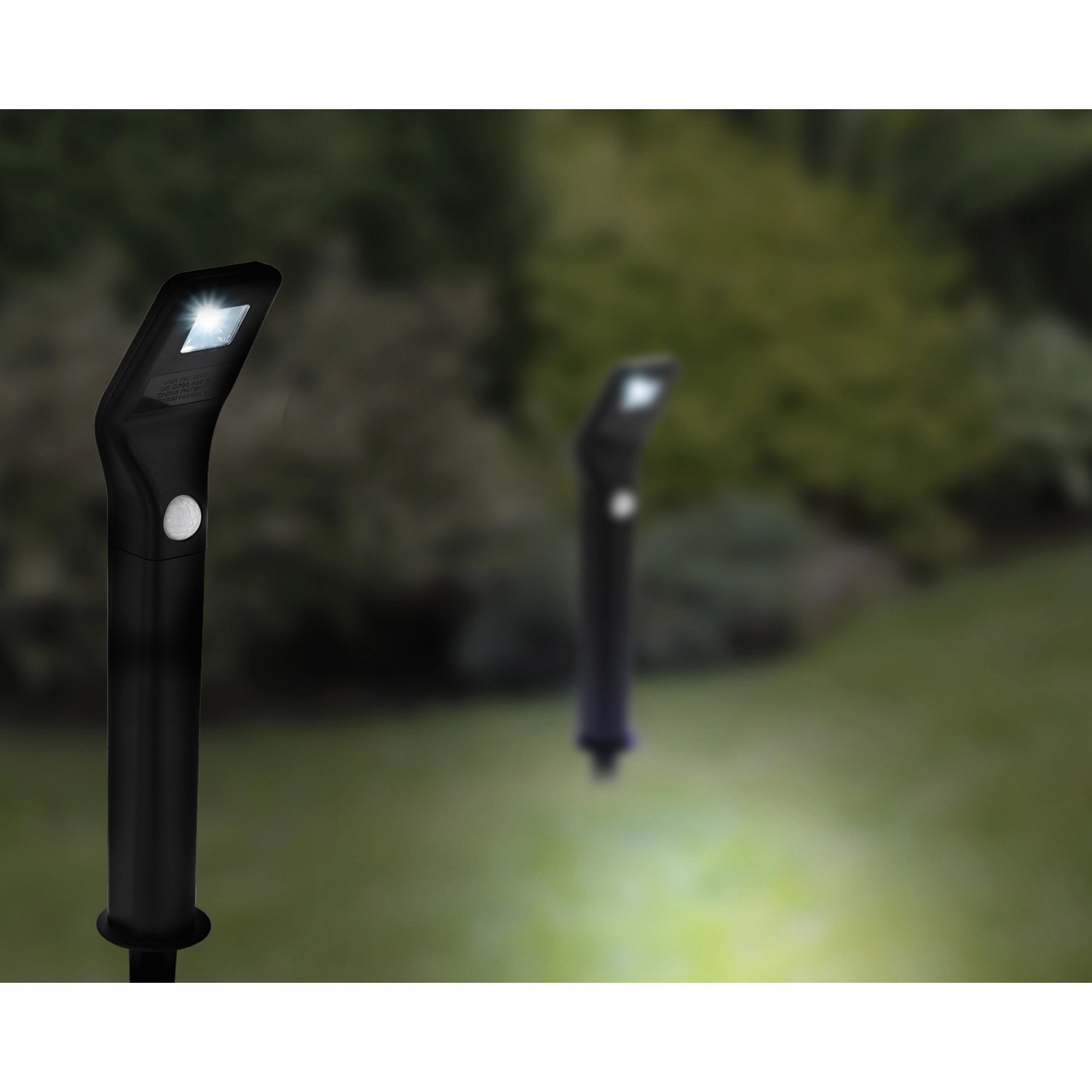 Eglo LED-Solarleuchte Schwarz 2er Set 0,5 W von EGLO